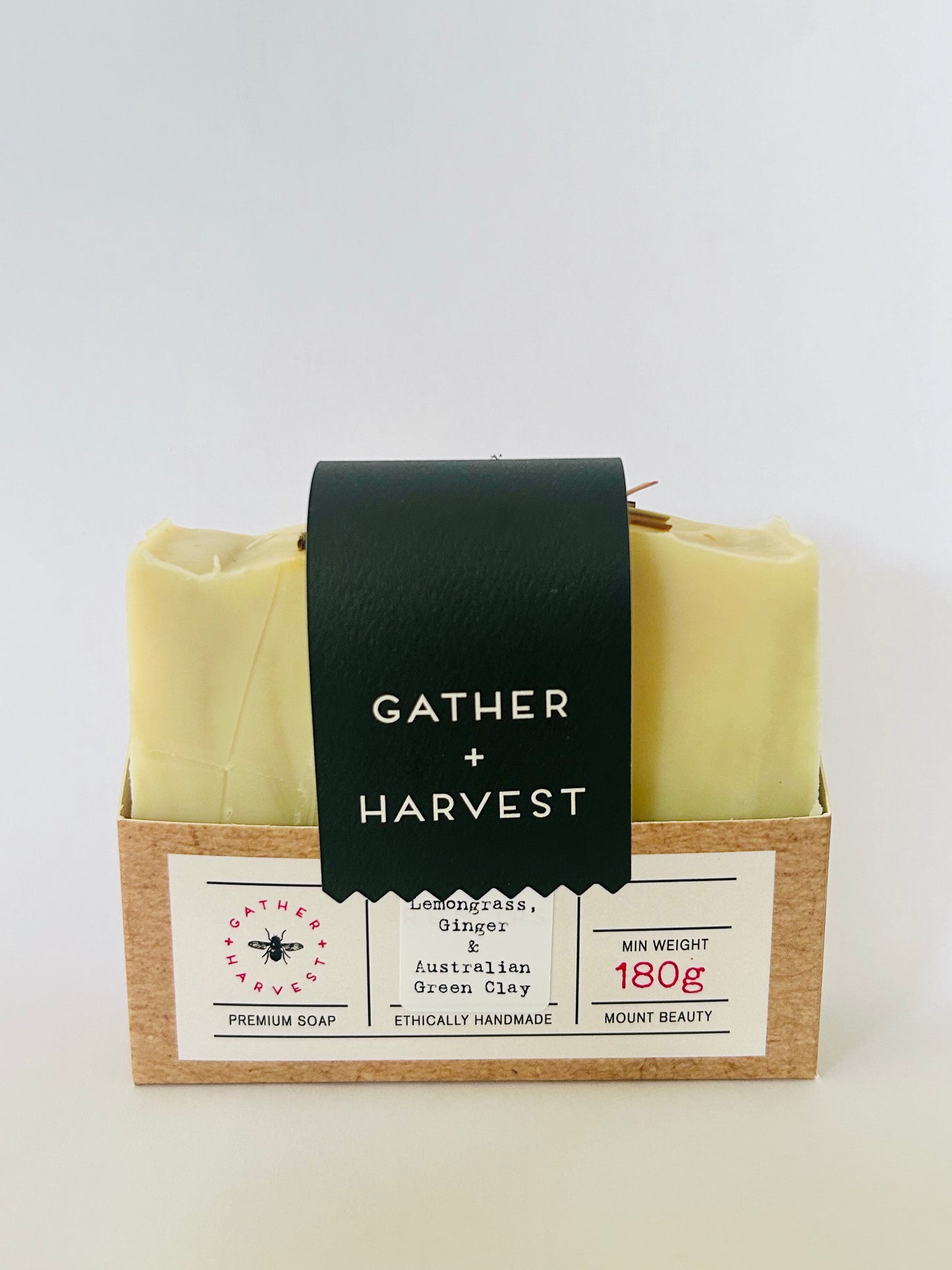 Handmade Natural Soap | Lemongrass, Ginger & Yellow Clay