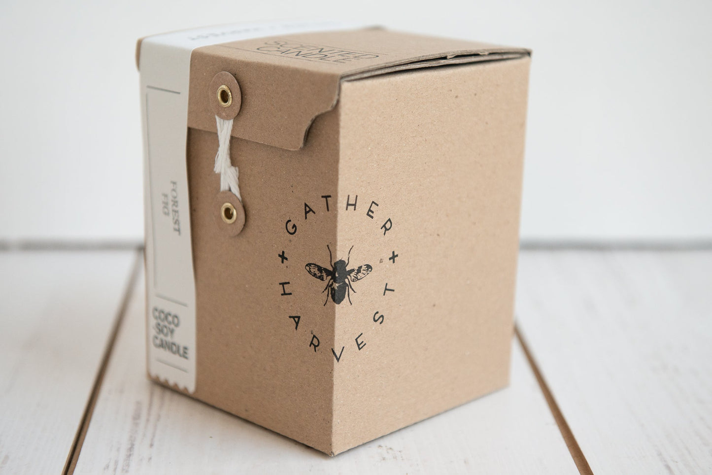 These Handmade Forest Fig CocoSoy Candles boxed are 100% free plastic which makes them eco-friendly and make beautiful gifts.