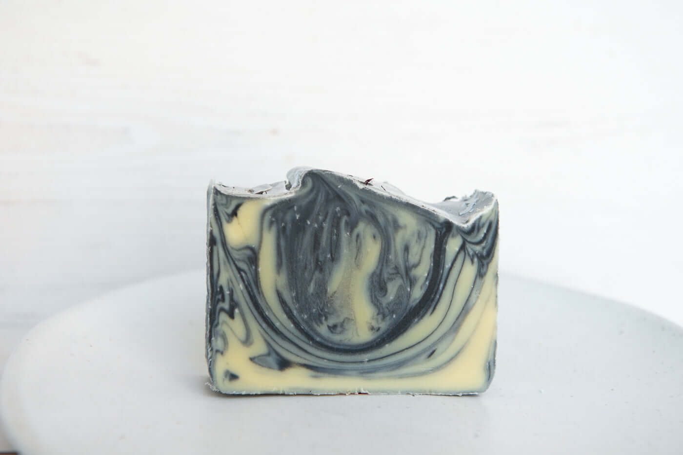 Natural Soap | Handmade in Australia | Gather + Harvest | Australian Balm Mint Bush & Charcoal | Buy online