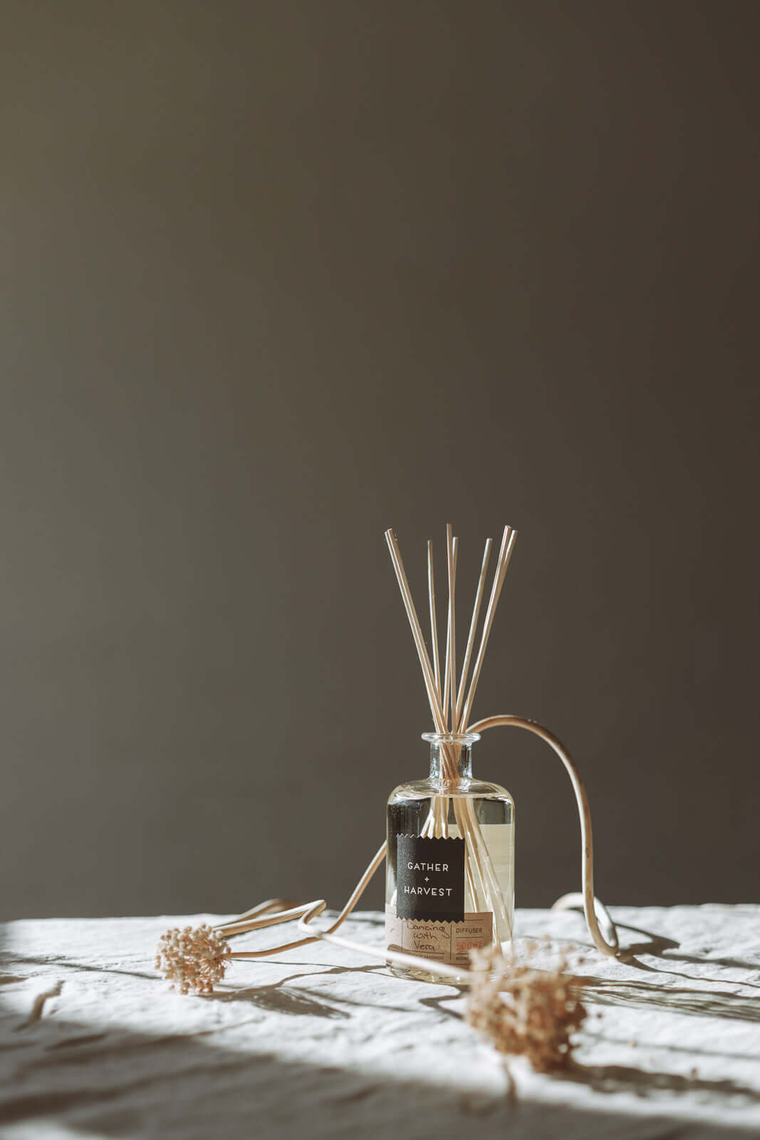 Our natural reed diffuser Dancing with Vera is perfect for 12+ months of subtle scents for your home