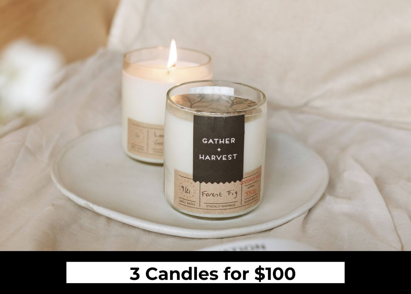 Candle Misfits Sale - Floral Scent